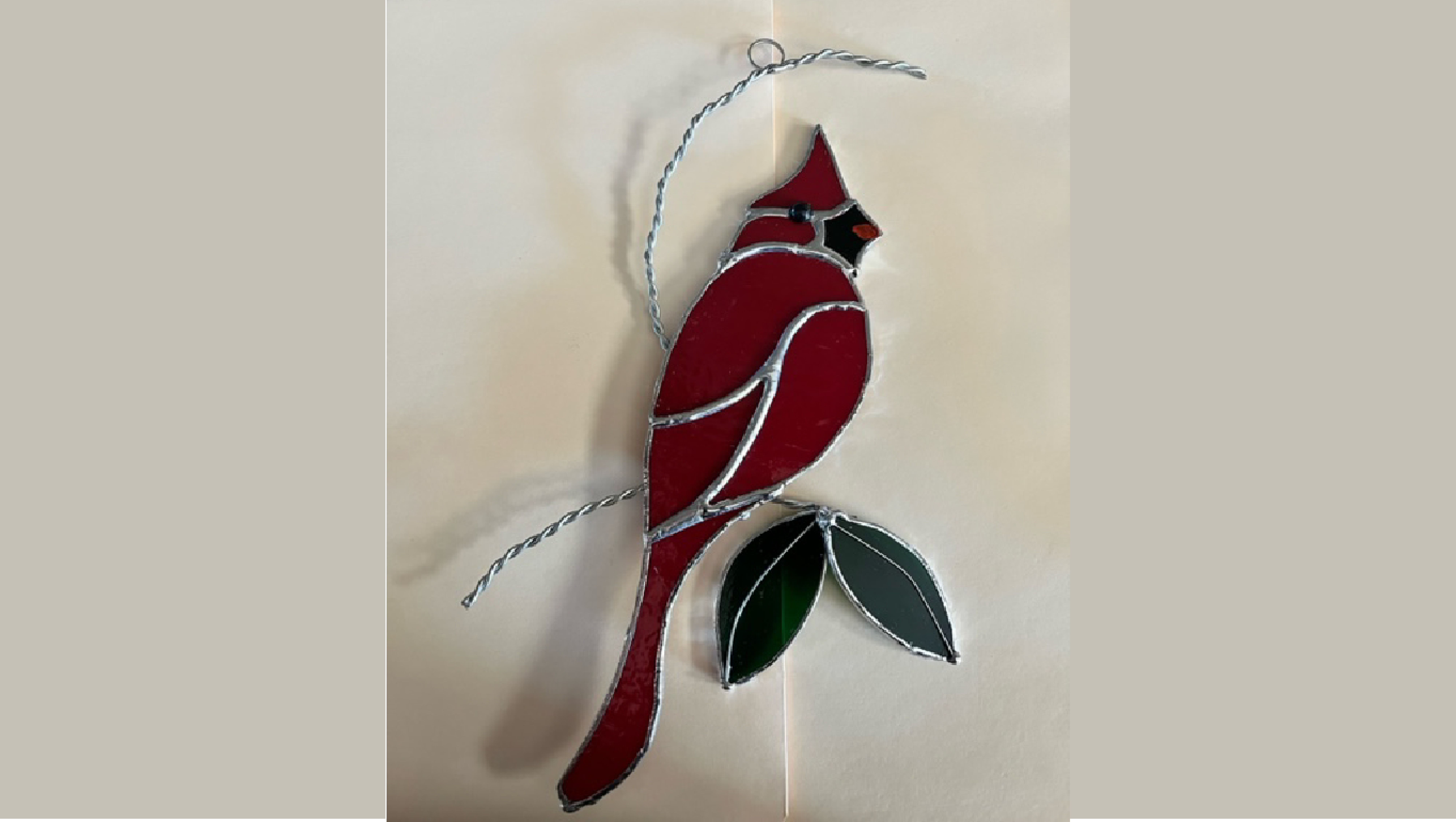 Stained Glass Cardinal Canton Museum of Art